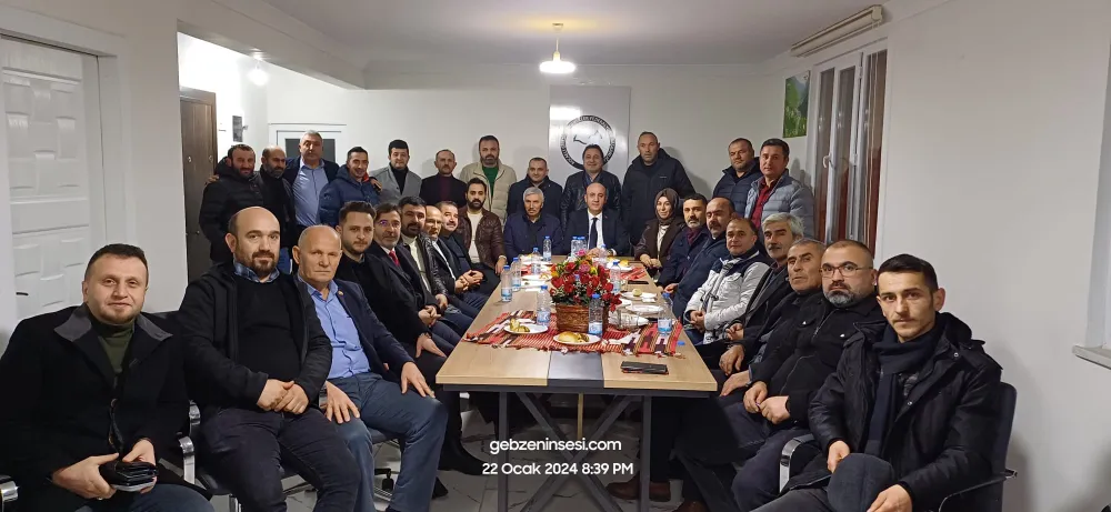Kocaeli Giresun Dernekler Federasyon Başkanı Mehmet Elmas, Hemşehrileriyle Toplandı