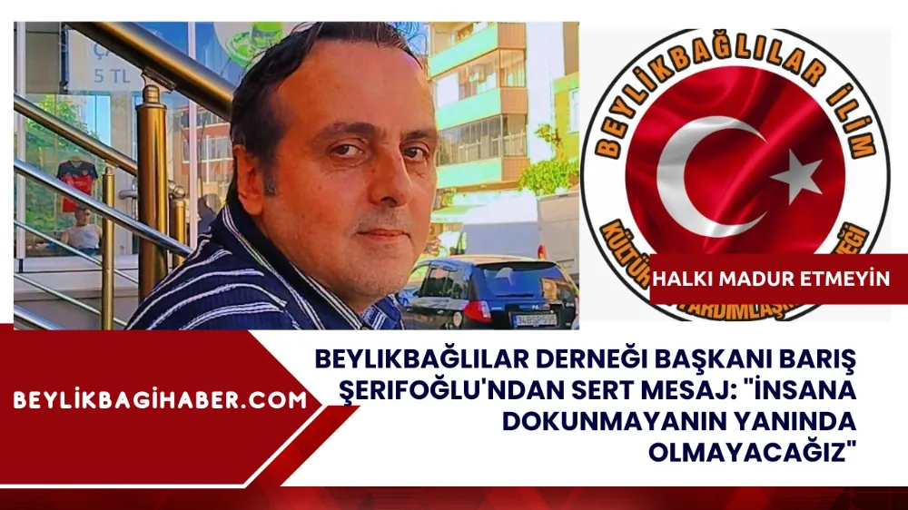 Beylikbağlılar Derneği Başkanı Barış Şerifoğlu